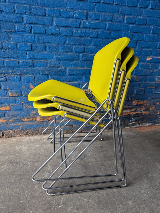 3x vintage design chair- Jimmy / Car Katwijk -