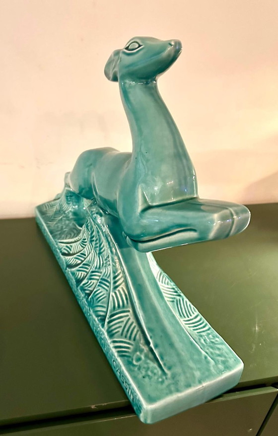 Image 1 of Art Deco Ceramics George Cassin La Biche