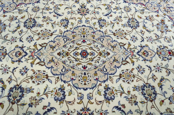 Image 1 of Tappeto orientale in sughero Kashan annodato a mano – 293 x 200 cm