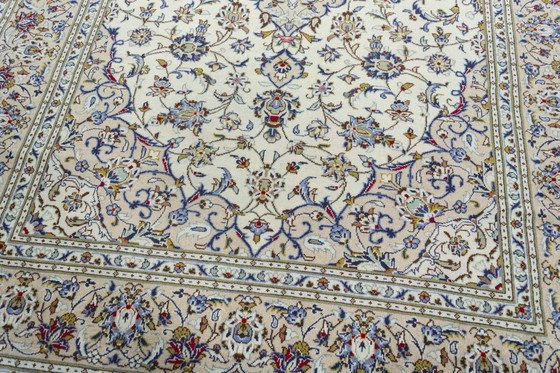Image 1 of Tappeto orientale in sughero Kashan annodato a mano – 293 x 200 cm