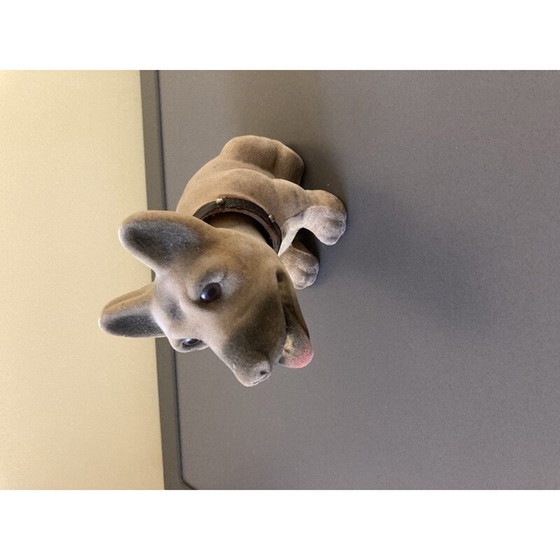 Image 1 of Scultura d'epoca di un cane che annuisce con la testa