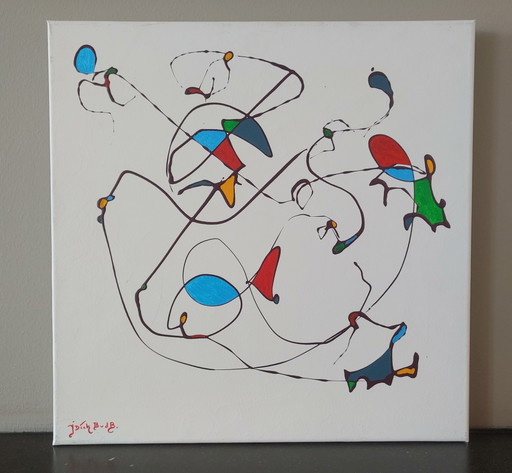 Dick Bakhuizen van den Brink – schilderijen tekeningen, Canvas, Other, Modern