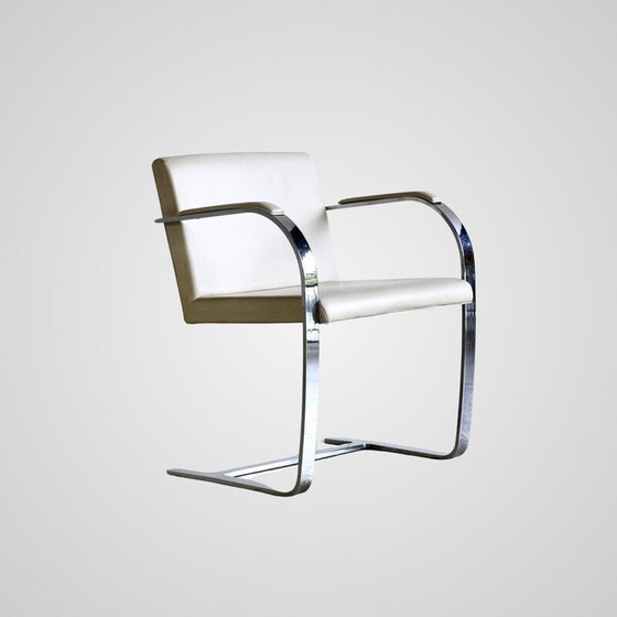 Image 1 of Set of 8 vintage Brno armchairs by Mies Van Der Rohe for Knoll USA, Czechoslovakia 1980