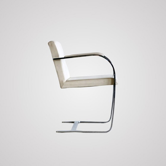 Image 1 of Set of 8 vintage Brno armchairs by Mies Van Der Rohe for Knoll USA, Czechoslovakia 1980