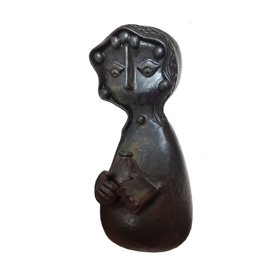 Image 1 of Shlomo-Dube Figure israélienne en céramique