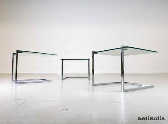 Image 1 of Mid Century Tables d'appoint Design Institute America (DIA) Milo Baughman