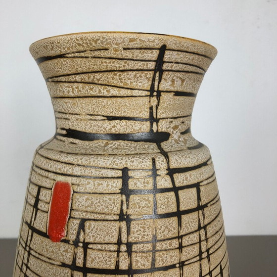 Image 1 of Vintage ceramic floor vase "526 35" by Bay Ceramics, Germany 1960