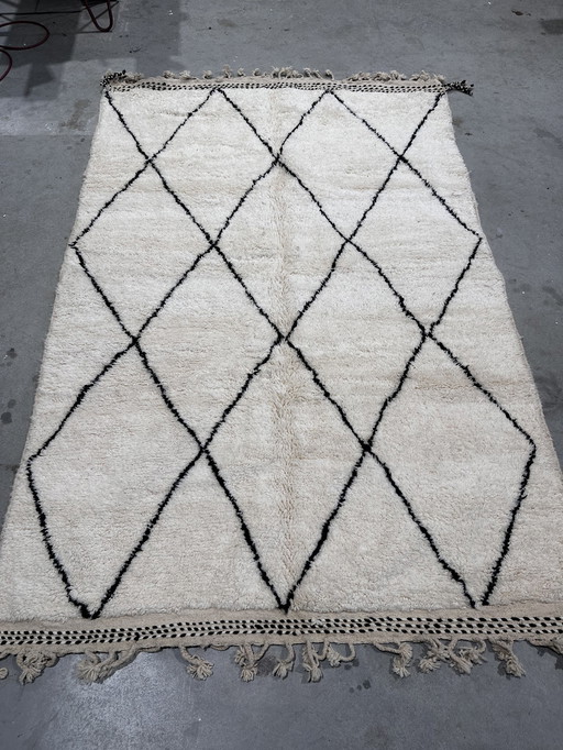 Beni Ouarain Rug beige cream