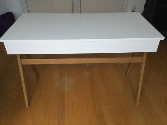 Image 1 of 2x Desk Table And Desk Chair