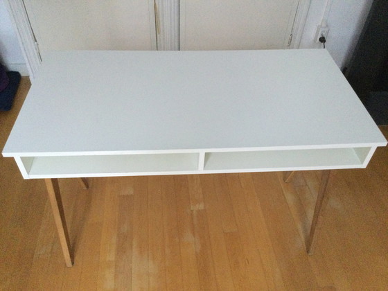 Image 1 of 2x Desk Table And Desk Chair