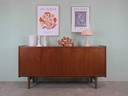 Credenza vintage anni '50-'60, cassettiera in legno di teak di metà secolo e anni '70  