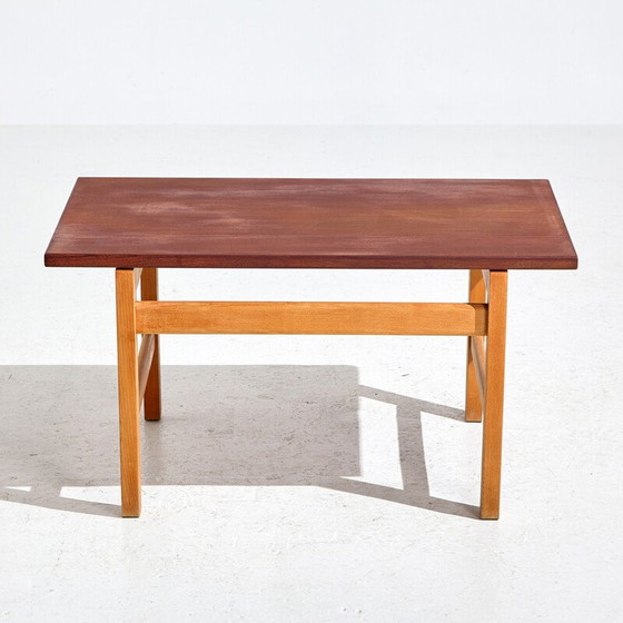 Image 1 of Vintage oakwood coffee table by Hans J. Wegner for Getama, 1960s