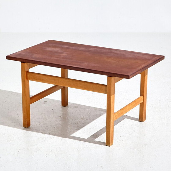 Image 1 of Vintage oakwood coffee table by Hans J. Wegner for Getama, 1960s