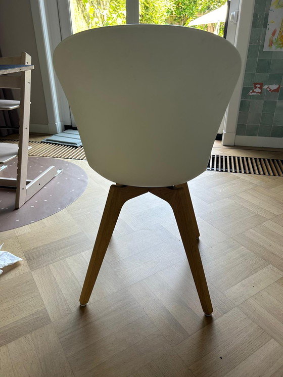 Image 1 of 6x BoConcept Adelaide dining chair - oak / white