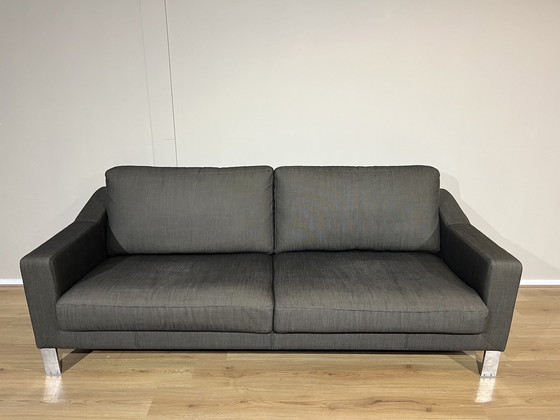 Image 1 of Leolux Antonia 3 seater Sofa Anthracite Gray Fabric Design