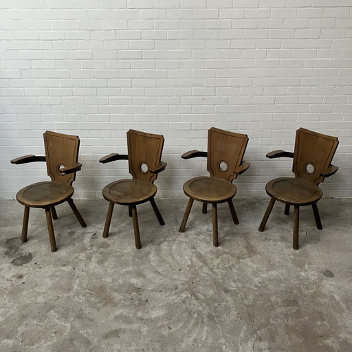 4X Brutalist Chair