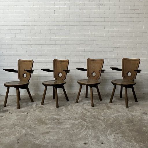 4X Brutalist Chair