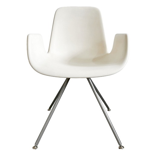 Italian design Tonon armchair Step 904 cream white Mac Stopa