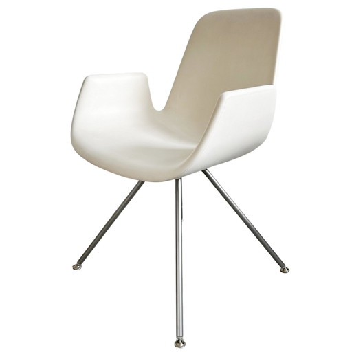 Italian design Tonon armchair Step 904 cream white Mac Stopa