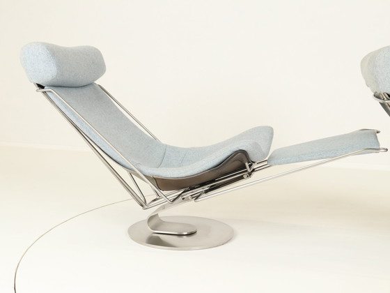 Image 1 of Lounge Chairs Model Interdane By Oluf Lund For Trio-Line, Denmark, 1990S