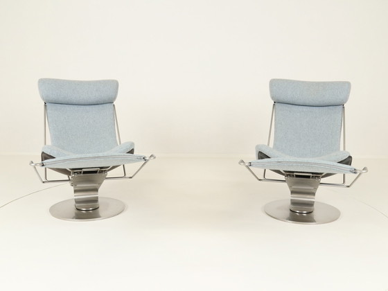 Image 1 of Lounge Chairs Model Interdane By Oluf Lund For Trio-Line, Denmark, 1990S