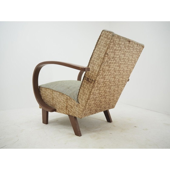 Image 1 of Vintage Art Deco armchair, Czechoslovakia 1940s
