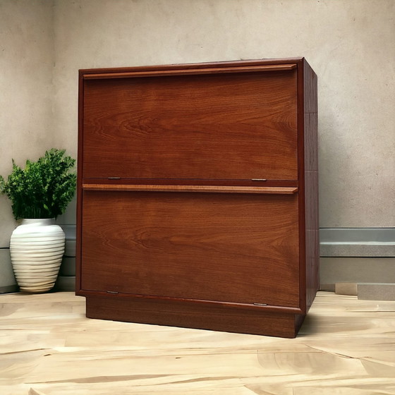 Image 1 of Mid Century shoe cabinet