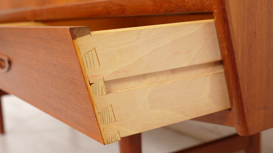 Image 1 of Credenza alta vintage | Teak | Mobiletto porta stoviglie | 180 cm