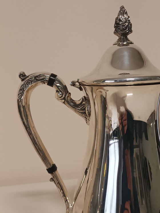 Image 1 of Silver-plated Tea and Coffee Set Sheffield