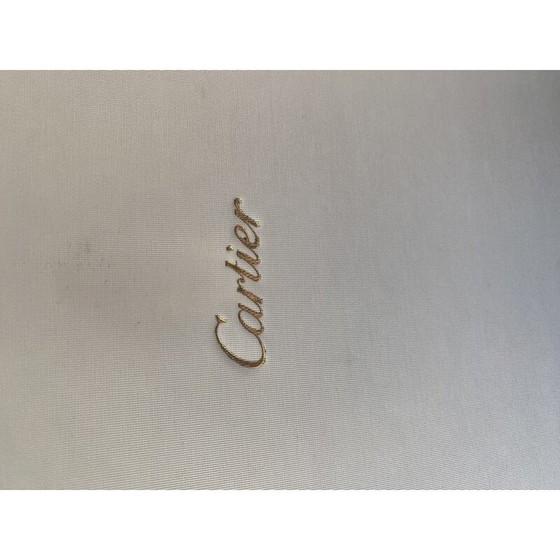 Image 1 of Vintage Cartier set of 4 water glasses and a crystal water carafe, 1960