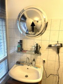 2 x Miroir globe vintage