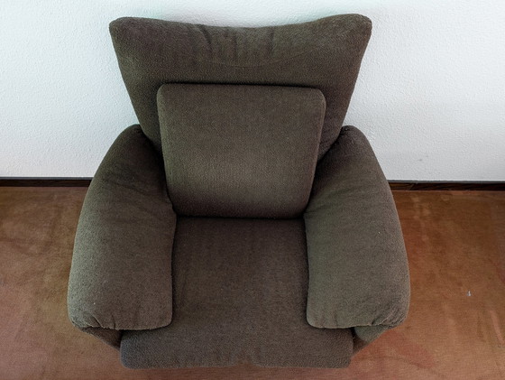 Image 1 of Cassina Maralunga Armchair and Ottoman