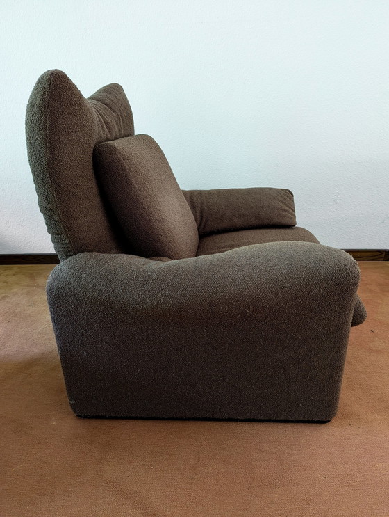 Image 1 of Cassina Maralunga Armchair and Ottoman