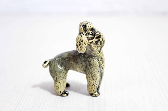 Image 1 of Poodle in solid pewter 1970/80