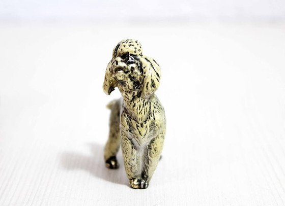 Image 1 of Poodle in solid pewter 1970/80