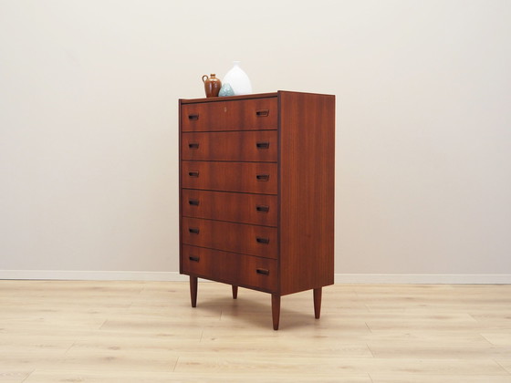 Image 1 of Teak Chest Of Drawers, Danish Design, 1970S, Production: Denmark