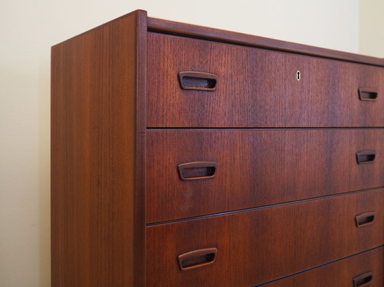 Image 1 of Teak Chest Of Drawers, Danish Design, 1970S, Production: Denmark