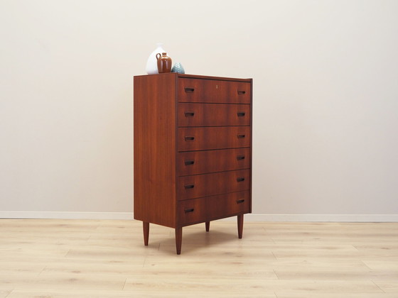 Image 1 of Teak Chest Of Drawers, Danish Design, 1970S, Production: Denmark