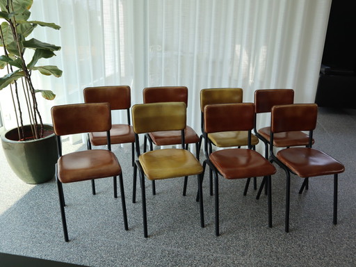 8x Chaplin chairs