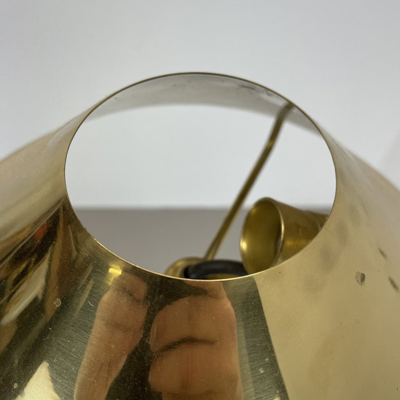 Image 1 of Original Modernist Large 72Cm Brass Table Light By Anta Leuchten, Germany, 1980S