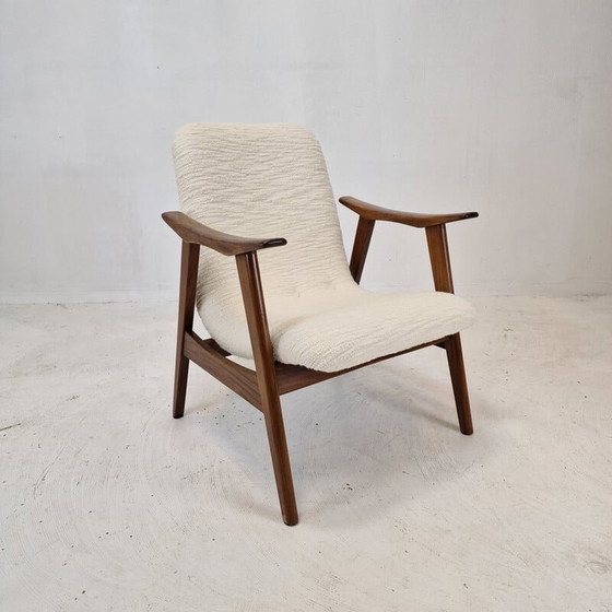 Image 1 of Vintage teak armchair by Louis van Teeffelen, Netherlands 1960