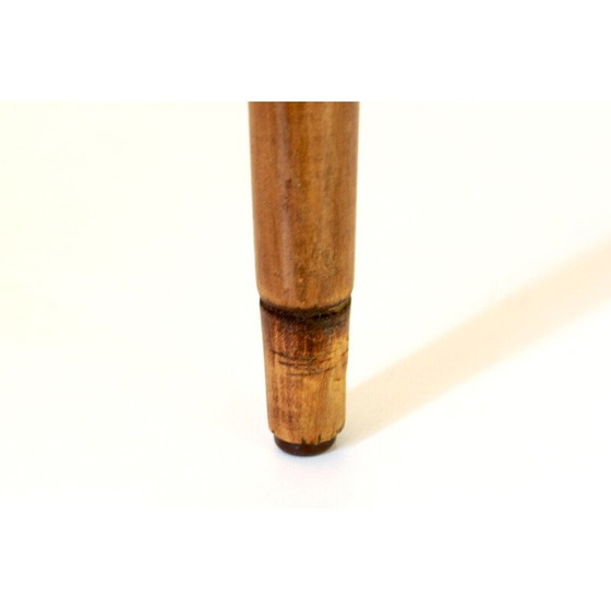 Image 1 of Mesa de centro triangular de madera vintage, 1950