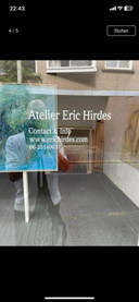 Eric Hirde's painting