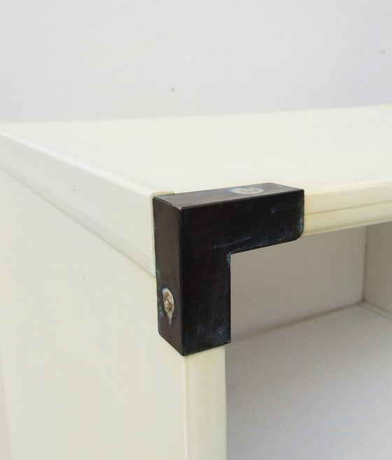 Image 1 of Set 3 Wall Cabinets By Guy Bernard For Meurop. Vintage 70S