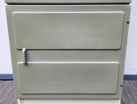 Image 1 of Set 3 Wall Cabinets By Guy Bernard For Meurop. Vintage 70S
