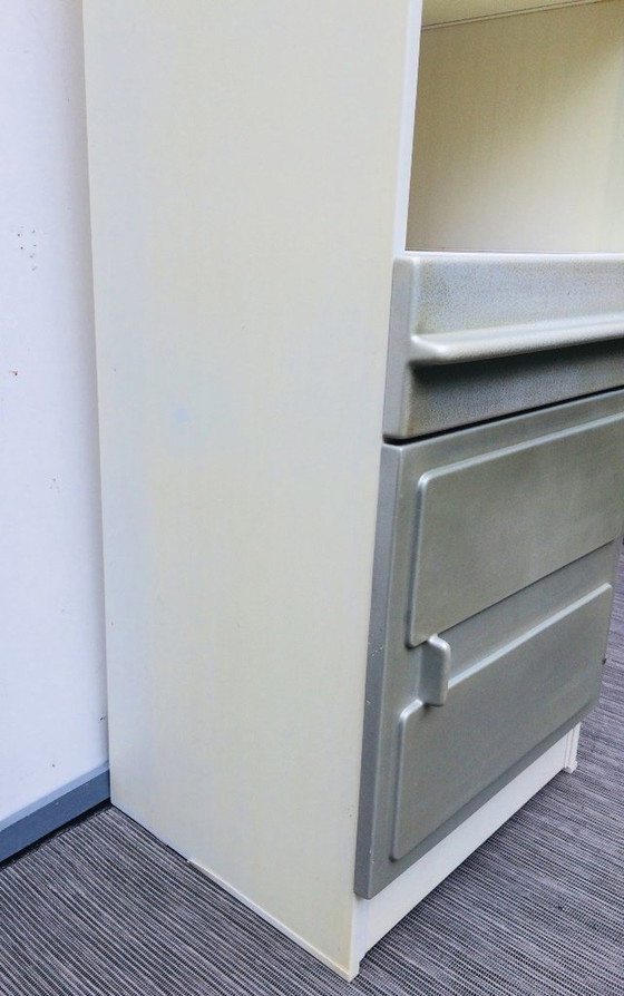 Image 1 of Set 3 Wall Cabinets By Guy Bernard For Meurop. Vintage 70S
