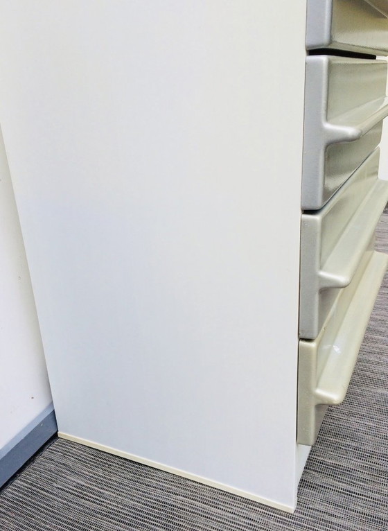 Image 1 of Set 3 Wall Cabinets By Guy Bernard For Meurop. Vintage 70S