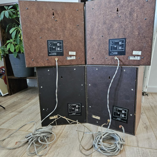 Ensemble d'enceintes vintage Philips