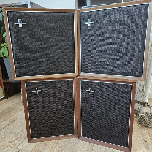 Ensemble d'enceintes vintage Philips