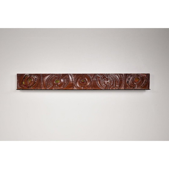 Image 1 of Vintage wooden wall piece, Italy 1950